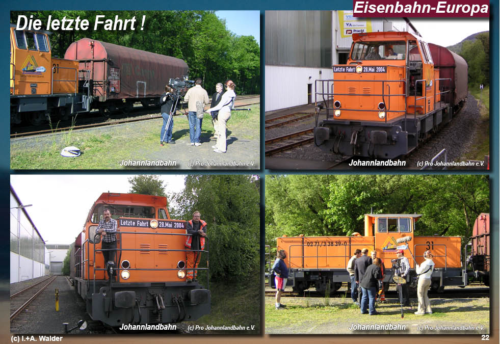 Eisenbahnmagazin Johannlandbahn Siegener-Kreisbahn von Siegen über Netphen nach Deuz Eisenbahnmagazin Johannlandbahn Siegener-Kreisbahn von Siegen über Netphen nach Deuz