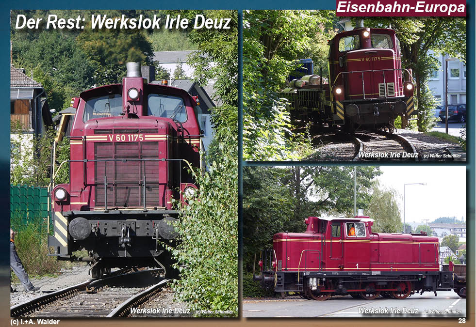 Eisenbahnmagazin Johannlandbahn Siegener-Kreisbahn von Siegen über Netphen nach Deuz Eisenbahnmagazin Johannlandbahn Siegener-Kreisbahn von Siegen über Netphen nach Deuz