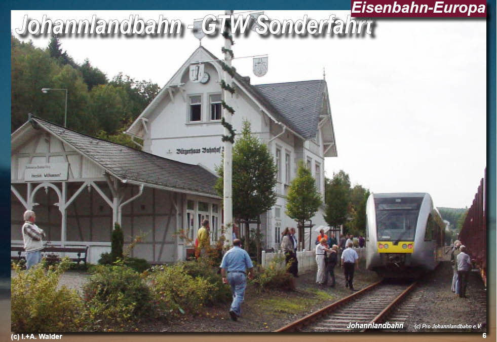 Eisenbahnmagazin Johannlandbahn Siegener-Kreisbahn von Siegen über Netphen nach Deuz Eisenbahnmagazin Johannlandbahn Siegener-Kreisbahn von Siegen über Netphen nach Deuz