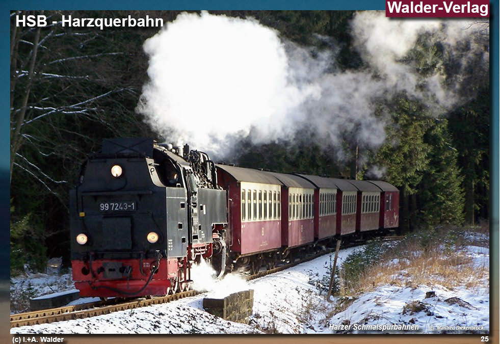 Eisenbahnmagazin Harzer Schmalspurbahnen Harzquerbahn