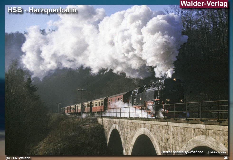 Eisenbahnmagazin Harzer Schmalspurbahnen Harzquerbahn