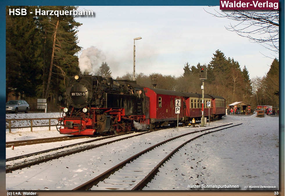 Eisenbahnmagazin Harzer Schmalspurbahnen Harzquerbahn