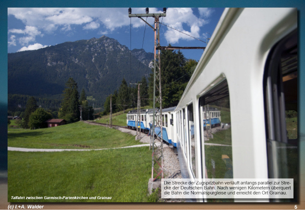 Eisenbahnmagazin Bayerische-Zugspitzbahn