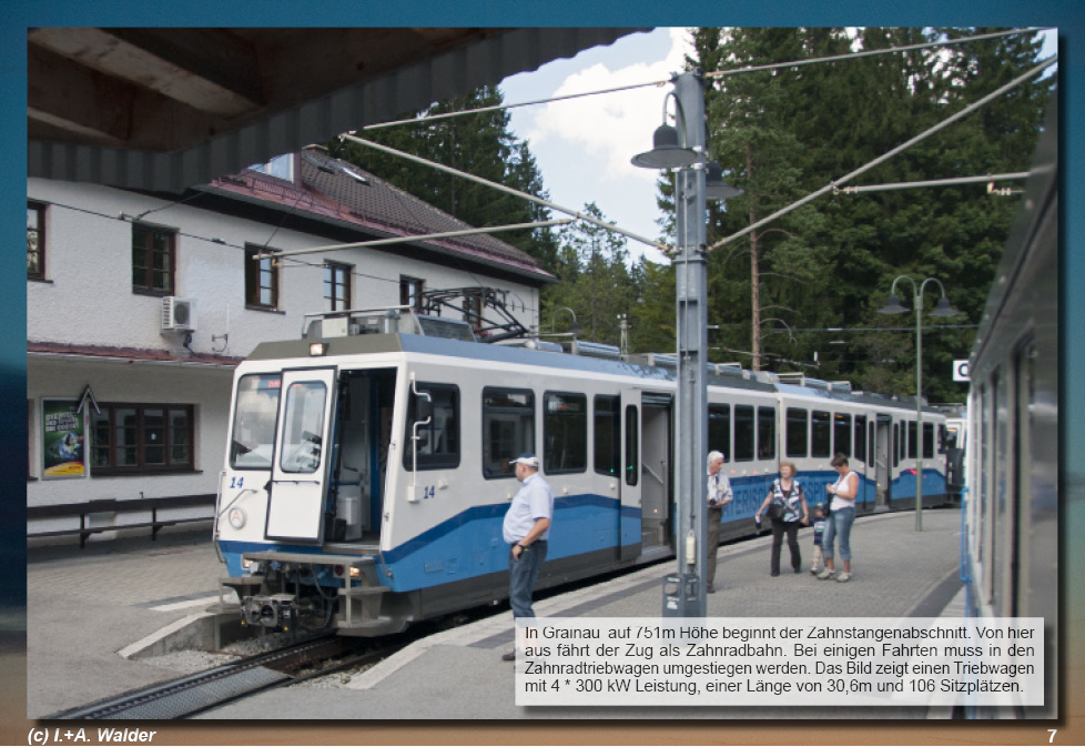 Eisenbahnmagazin Bayerische-Zugspitzbahn