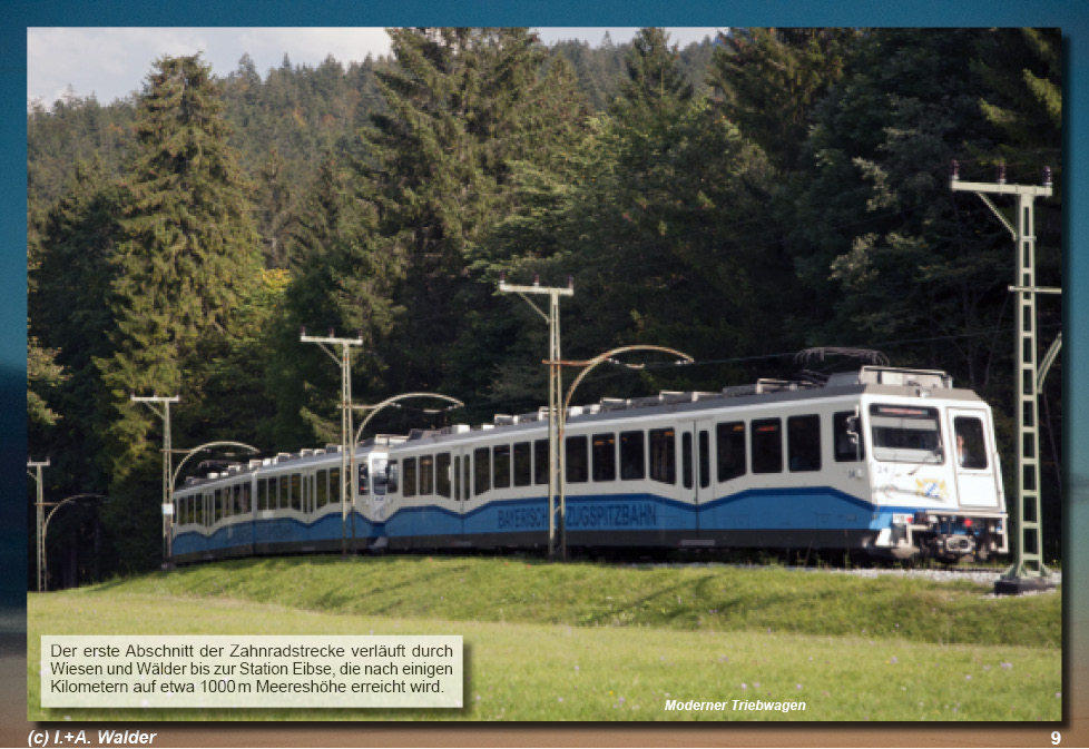 Eisenbahnmagazin Bayerische-Zugspitzbahn