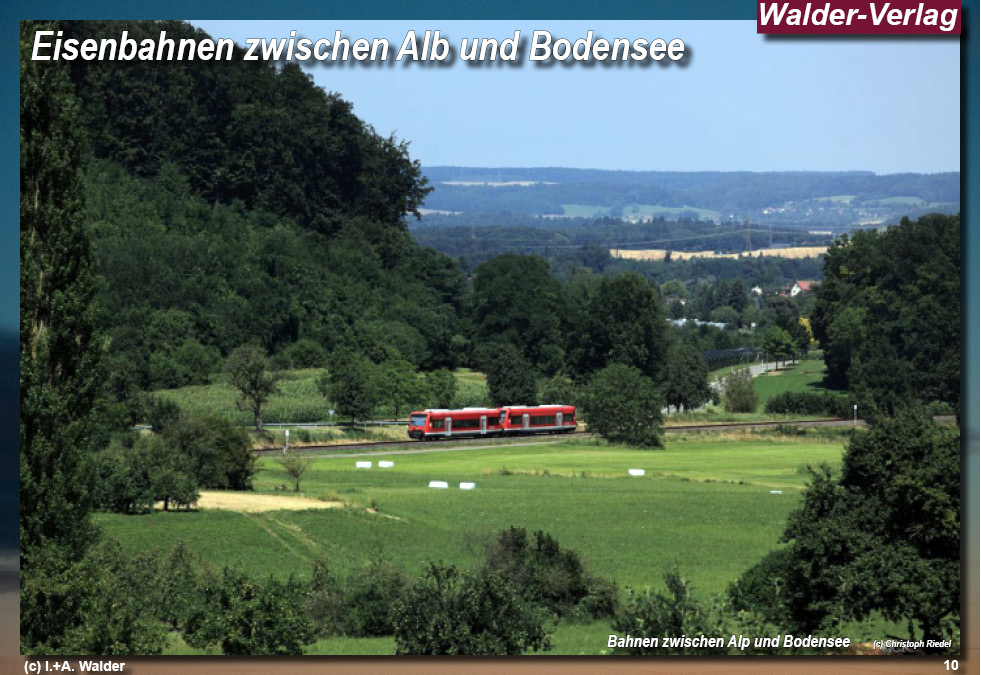Eisenbahn zwischen Alb und Bodensee