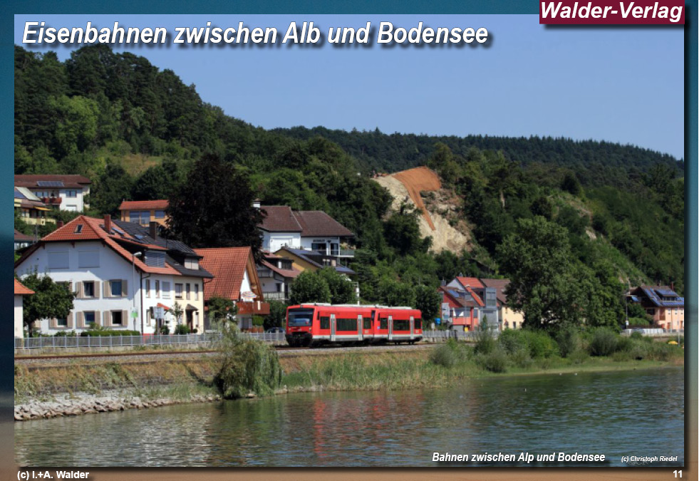 Eisenbahn zwischen Alb und Bodensee