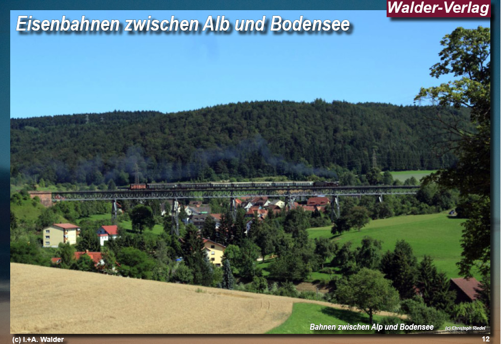 Eisenbahn zwischen Alb und Bodensee