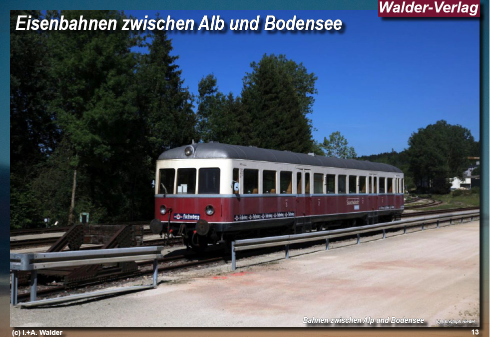 Eisenbahn zwischen Alb und Bodensee