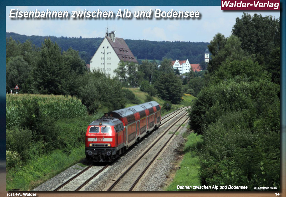 Eisenbahn zwischen Alb und Bodensee