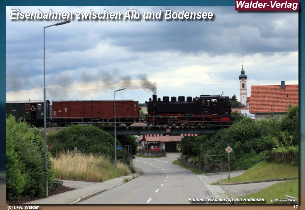 Eisenbahn zwischen Alb und Bodensee