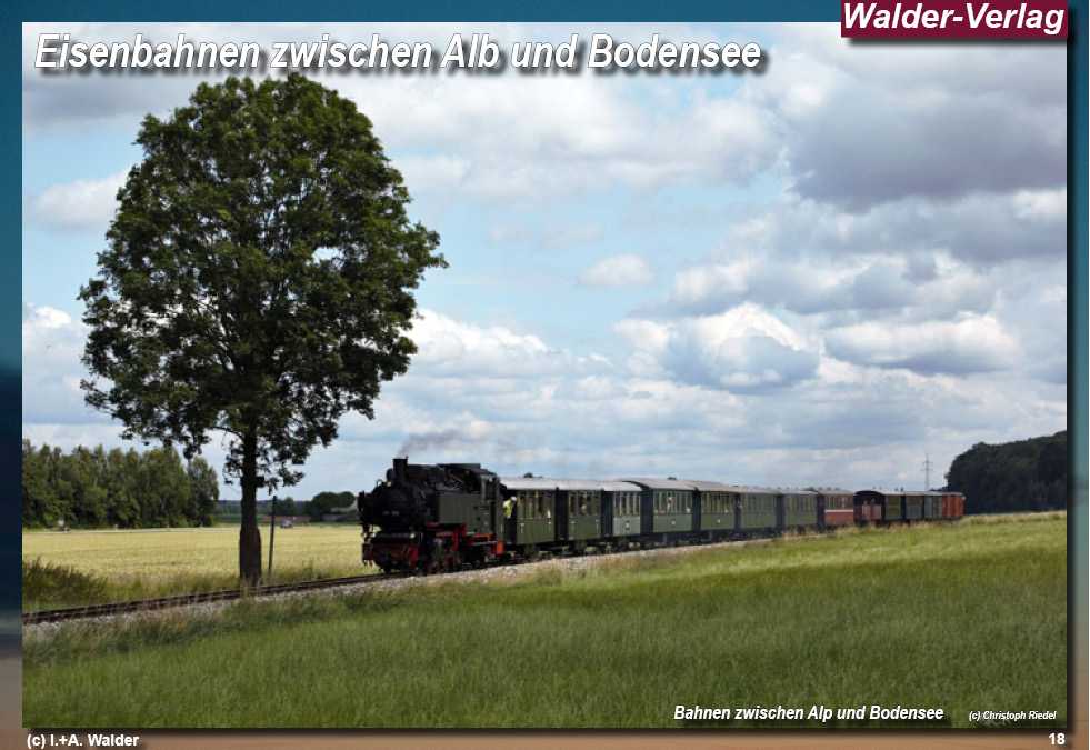 Eisenbahn zwischen Alb und Bodensee
