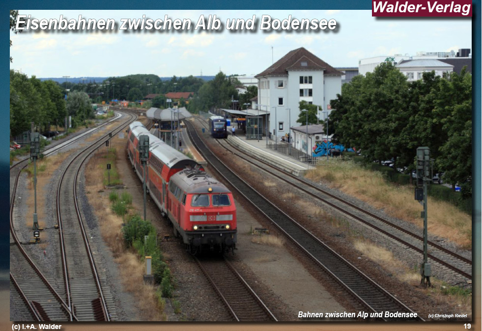 Eisenbahn zwischen Alb und Bodensee