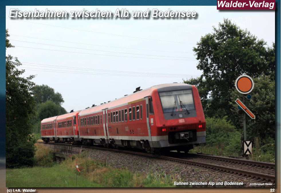 Eisenbahn zwischen Alb und Bodensee