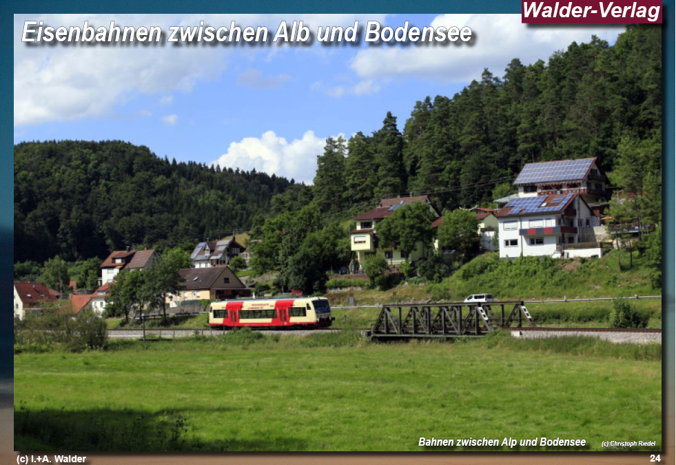 Eisenbahn zwischen Alb und Bodensee