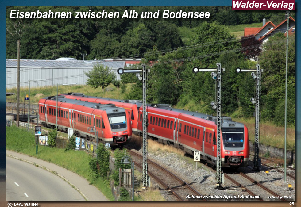 Eisenbahn zwischen Alb und Bodensee
