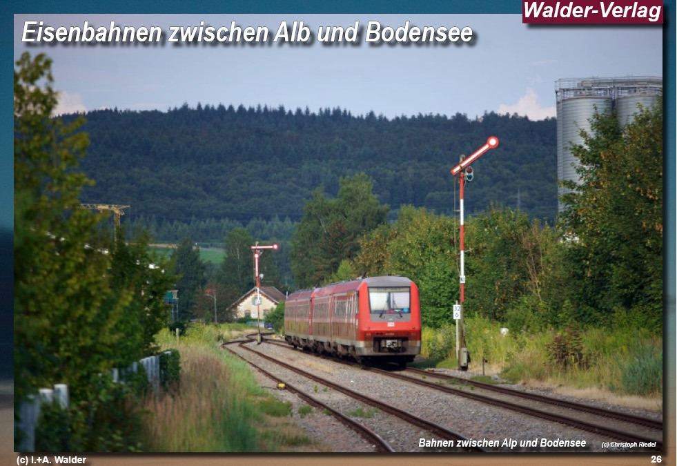 Eisenbahn zwischen Alb und Bodensee
