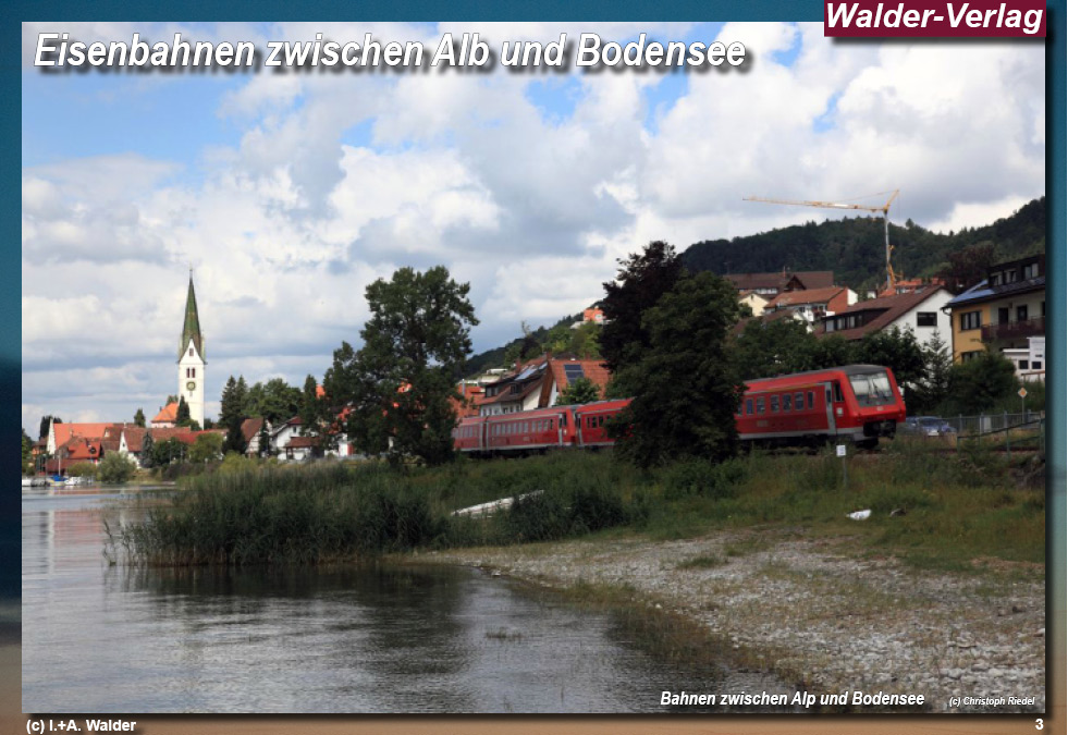Eisenbahn zwischen Alb und Bodensee