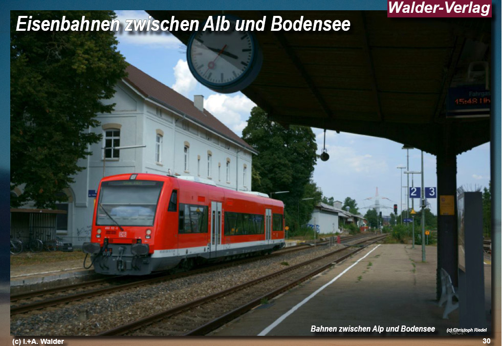 Eisenbahn zwischen Alb und Bodensee