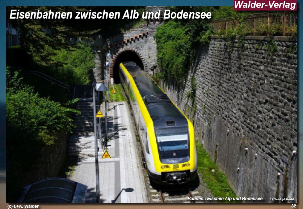 Eisenbahn zwischen Alb und Bodensee