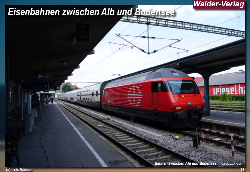 Eisenbahn zwischen Alb und Bodensee
