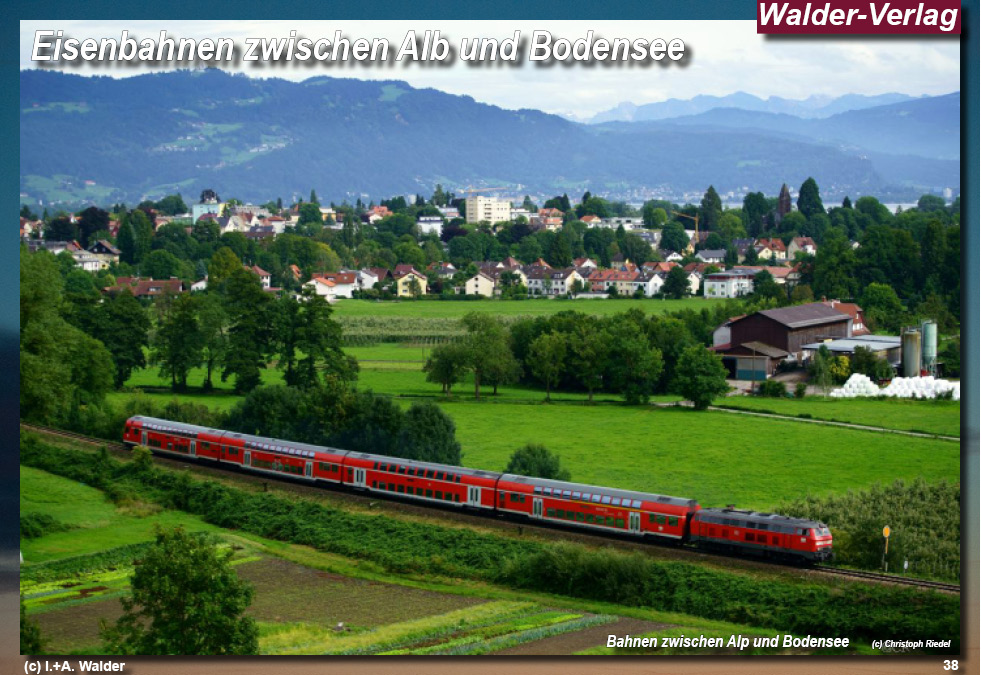 Eisenbahn zwischen Alb und Bodensee