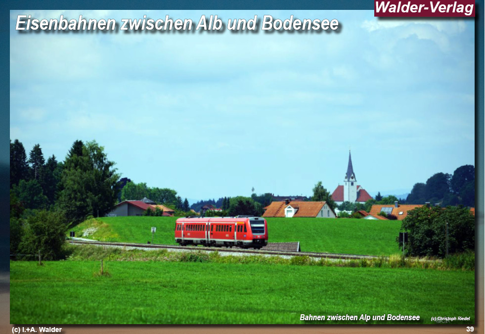 Eisenbahn zwischen Alb und Bodensee