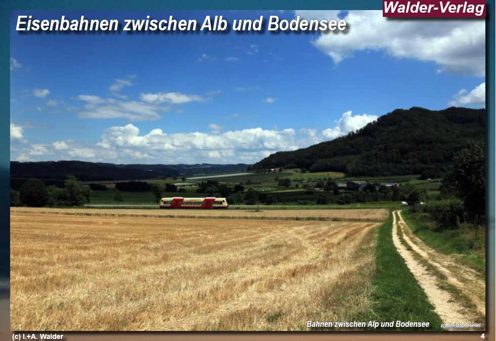 Eisenbahn zwischen Alb und Bodensee