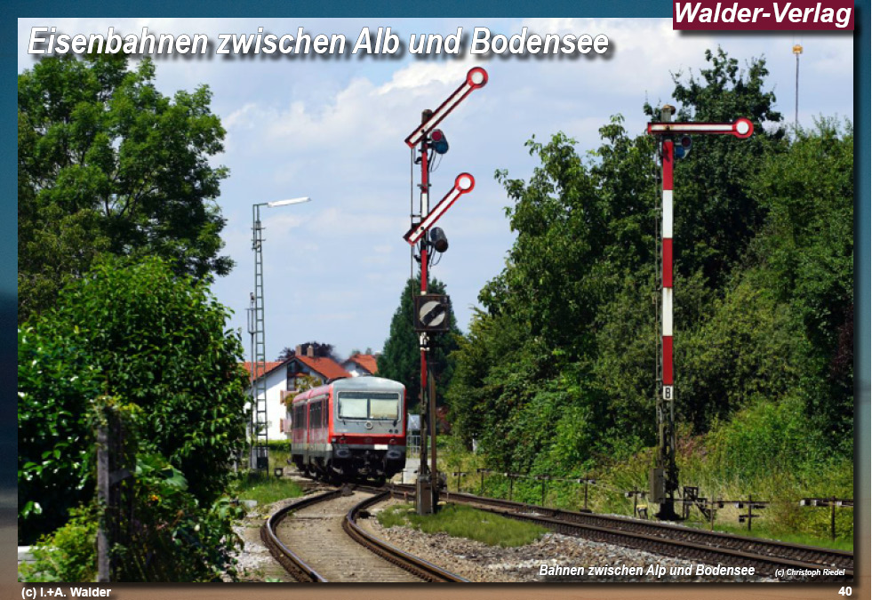 Eisenbahn zwischen Alb und Bodensee