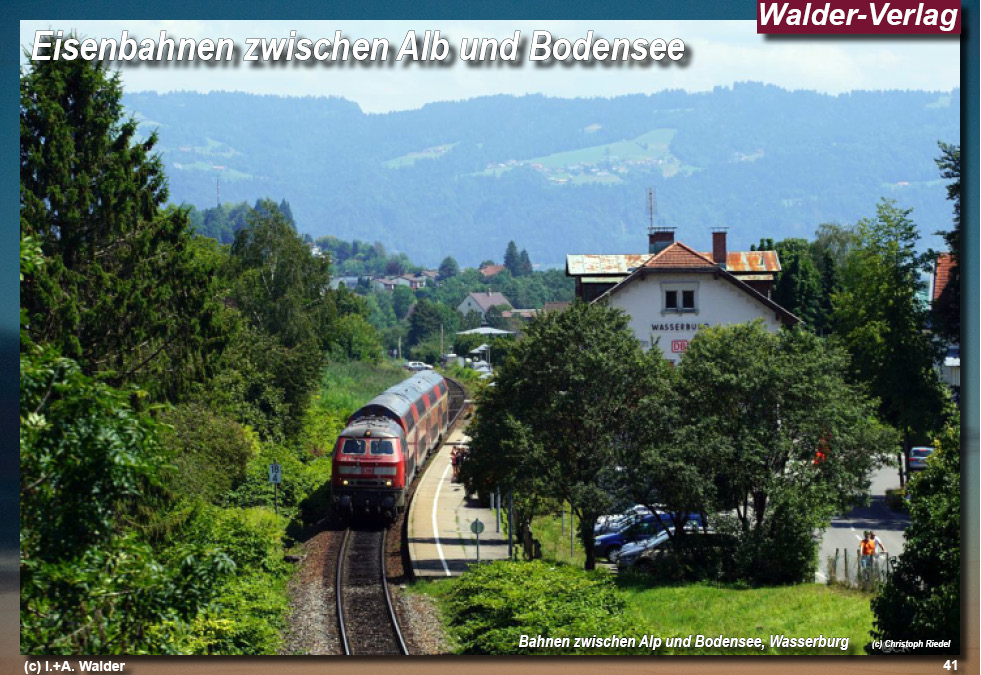Eisenbahn zwischen Alb und Bodensee