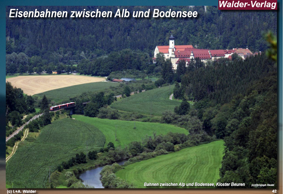 Eisenbahn zwischen Alb und Bodensee
