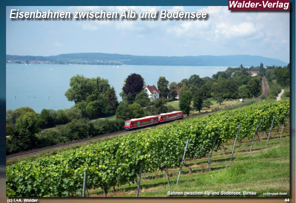 Eisenbahn zwischen Alb und Bodensee