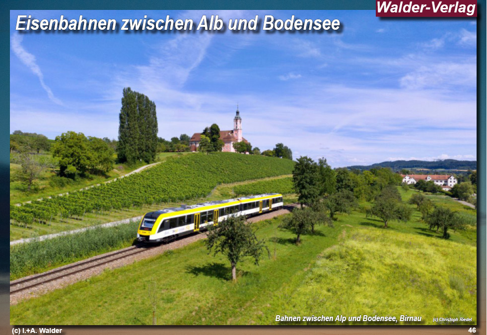 Eisenbahn zwischen Alb und Bodensee
