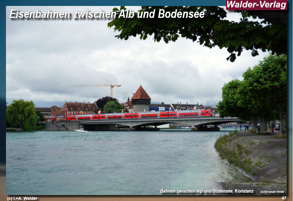 Eisenbahn zwischen Alb und Bodensee