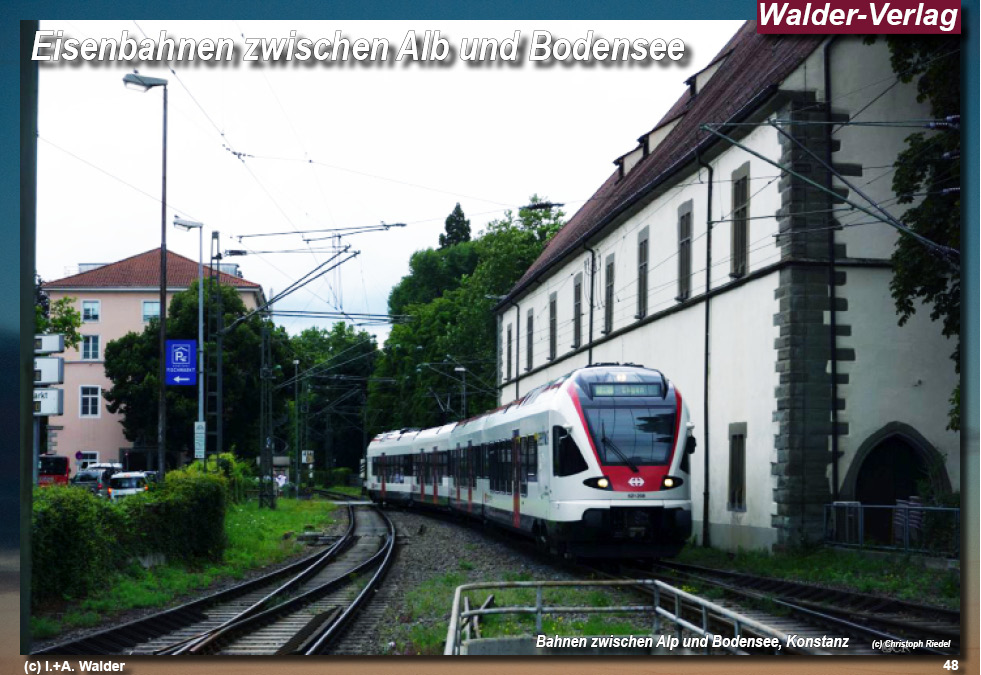 Eisenbahn zwischen Alb und Bodensee