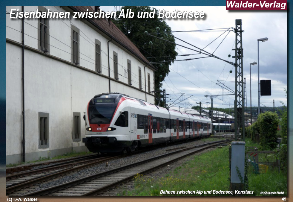 Eisenbahn zwischen Alb und Bodensee