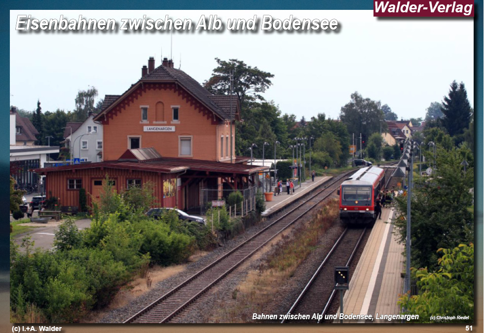 Eisenbahn zwischen Alb und Bodensee