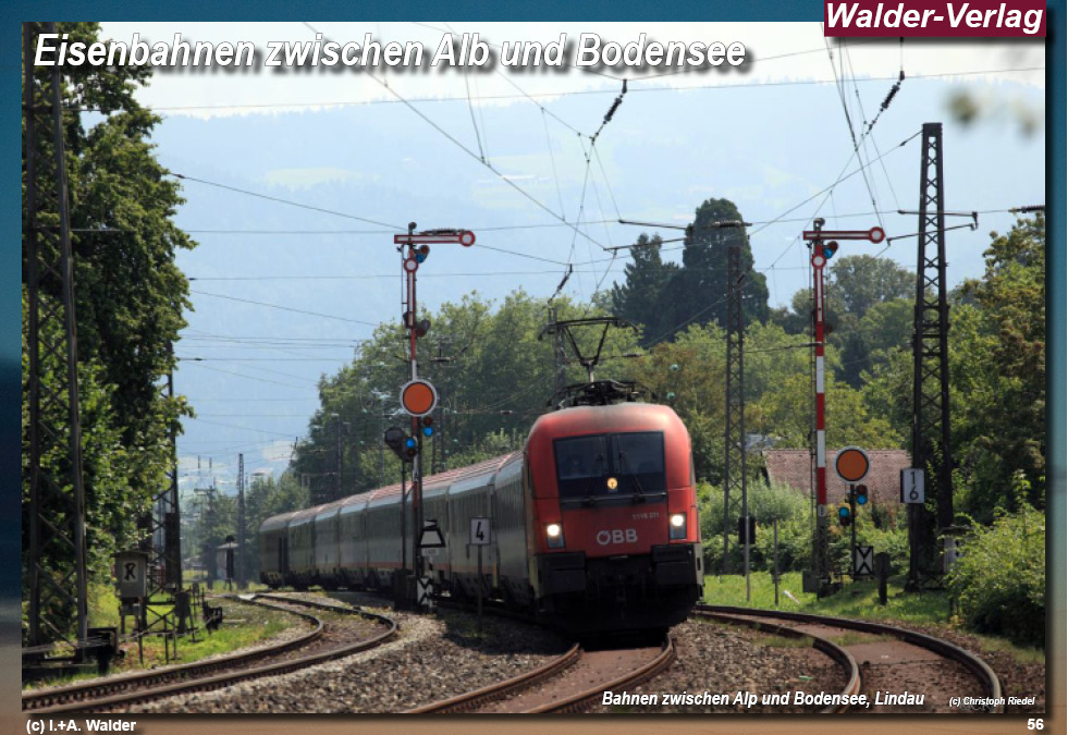 Eisenbahn zwischen Alb und Bodensee