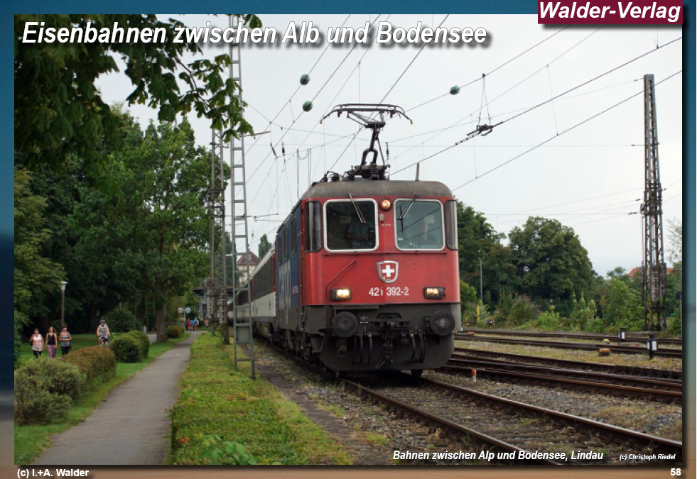 Eisenbahn zwischen Alb und Bodensee