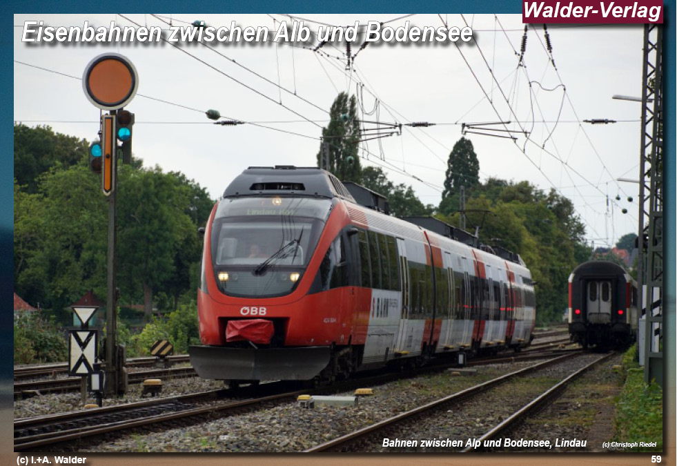 Eisenbahn zwischen Alb und Bodensee
