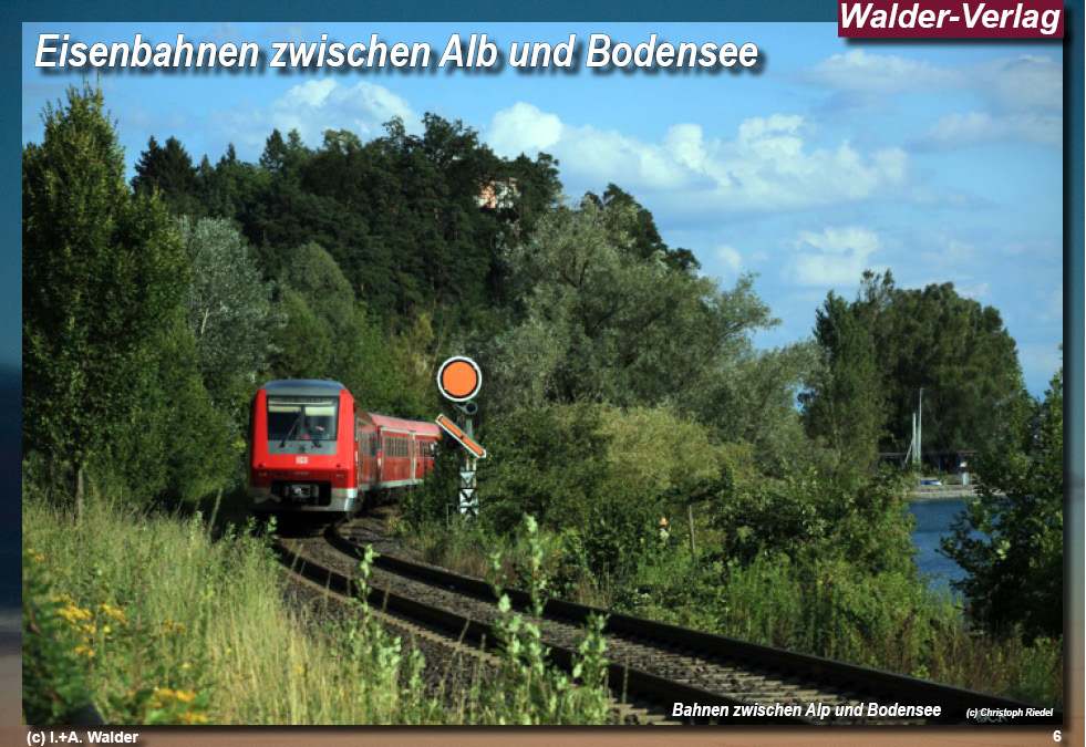 Eisenbahn zwischen Alb und Bodensee