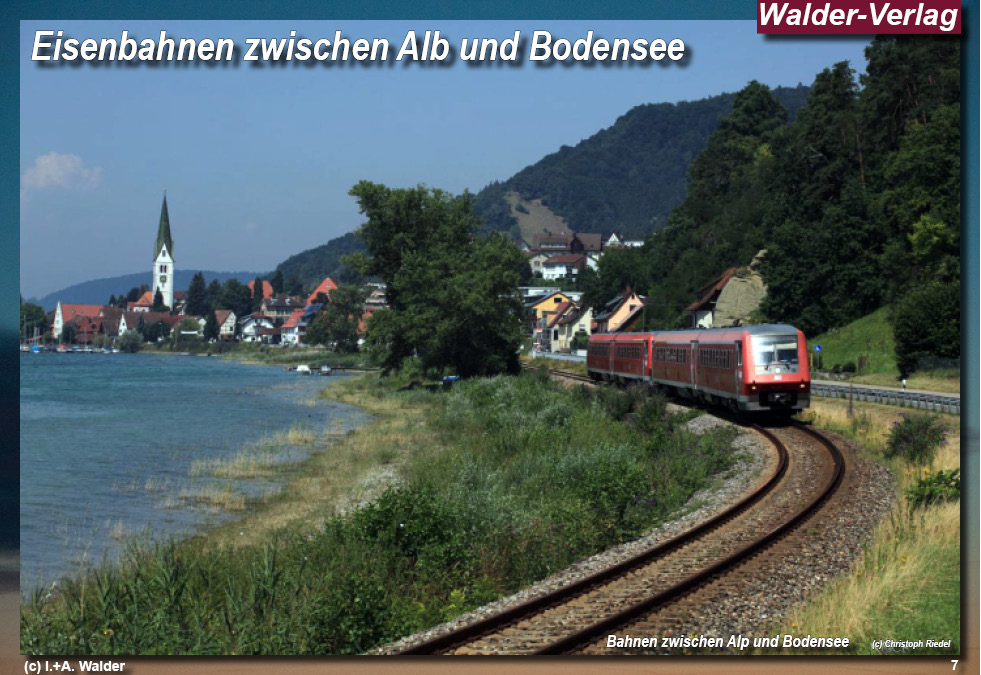 Eisenbahn zwischen Alb und Bodensee
