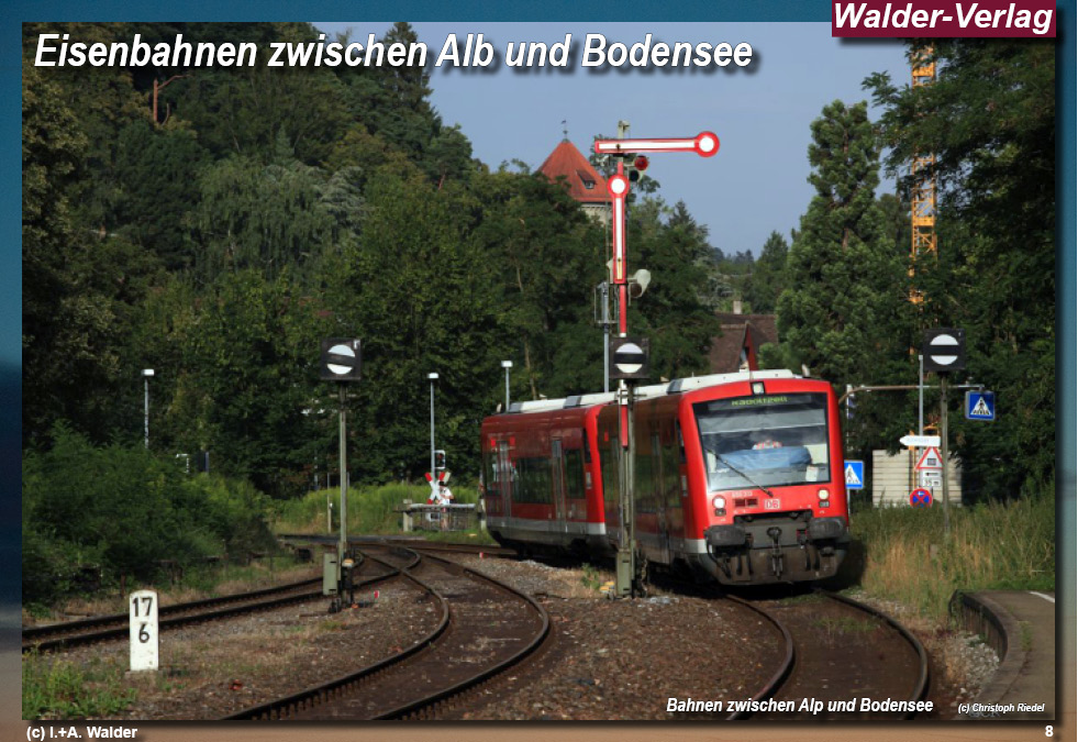 Eisenbahn zwischen Alb und Bodensee
