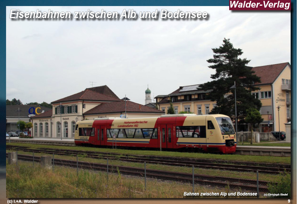 Eisenbahn zwischen Alb und Bodensee