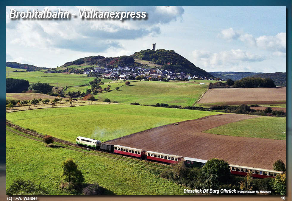 Eisenbahnmagazin Brohltalbahn - Vulkanexpress 
