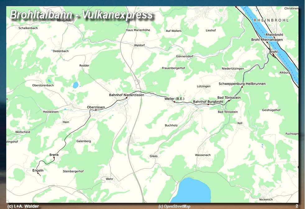 Eisenbahnmagazin Brohltalbahn - Vulkanexpress 