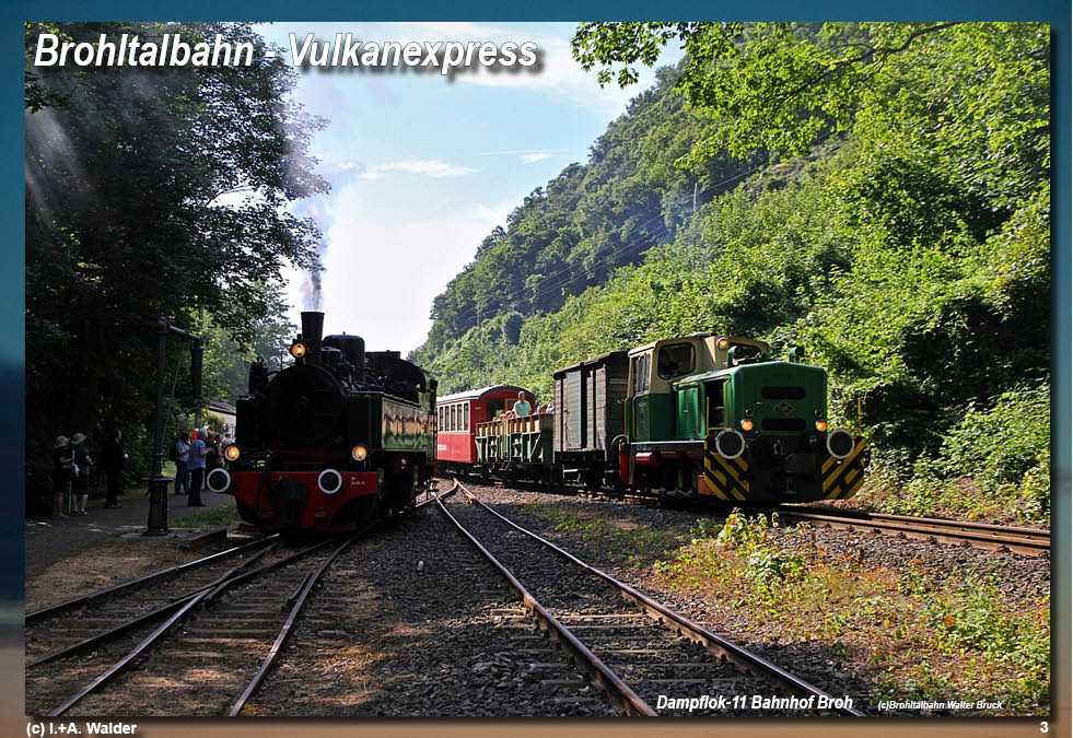 Eisenbahnmagazin Brohltalbahn - Vulkanexpress 
