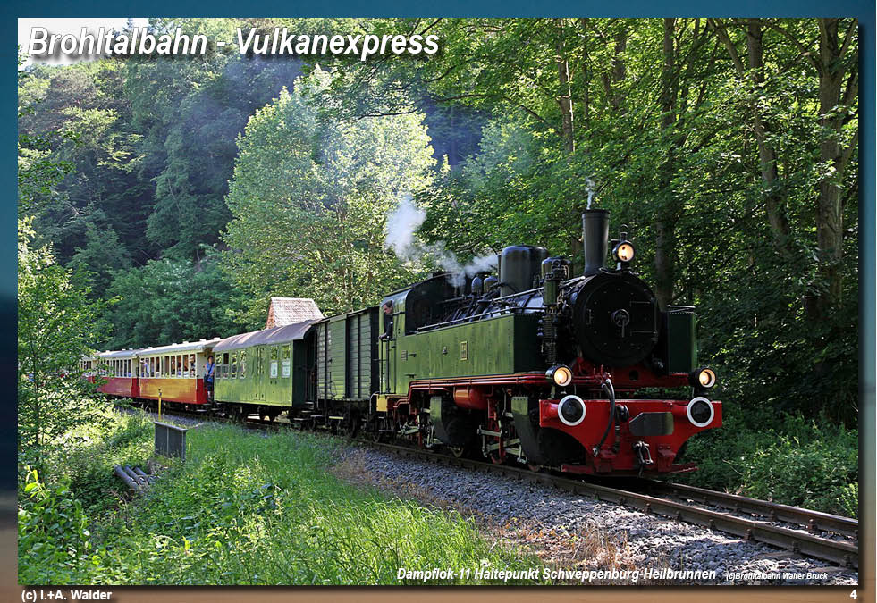Eisenbahnmagazin Brohltalbahn - Vulkanexpress 
