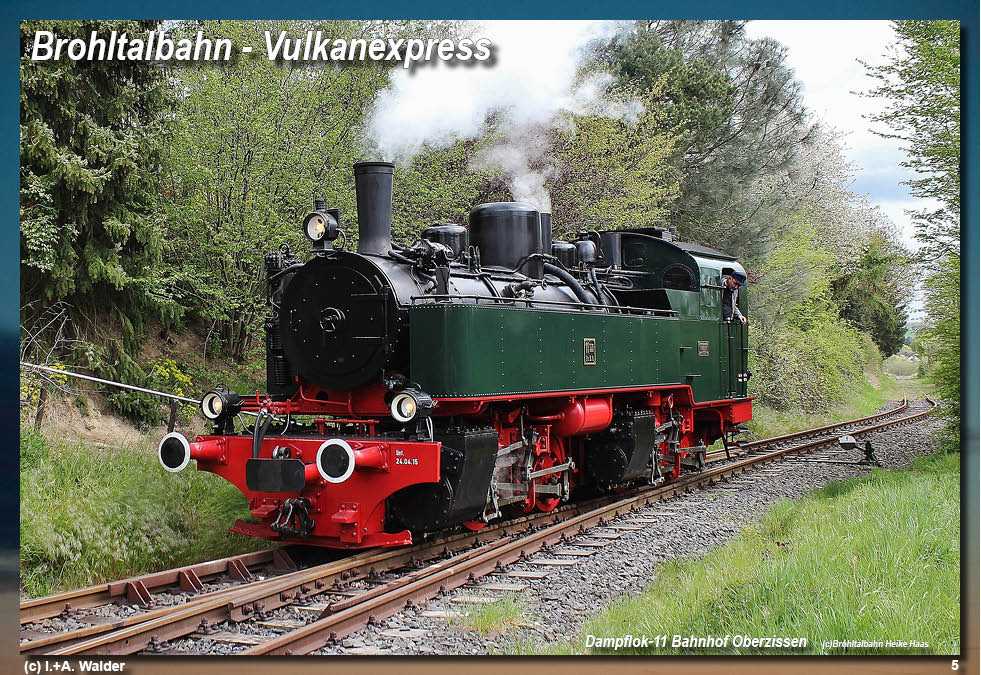 Eisenbahnmagazin Brohltalbahn - Vulkanexpress 