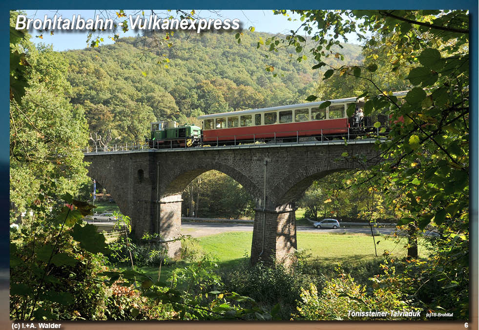 Eisenbahnmagazin Brohltalbahn - Vulkanexpress 
